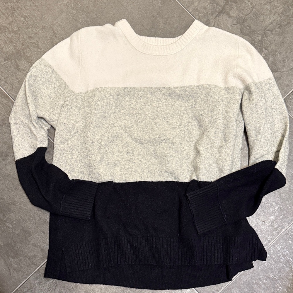 J. Crew Women's Monochrome Colorblock Sweater